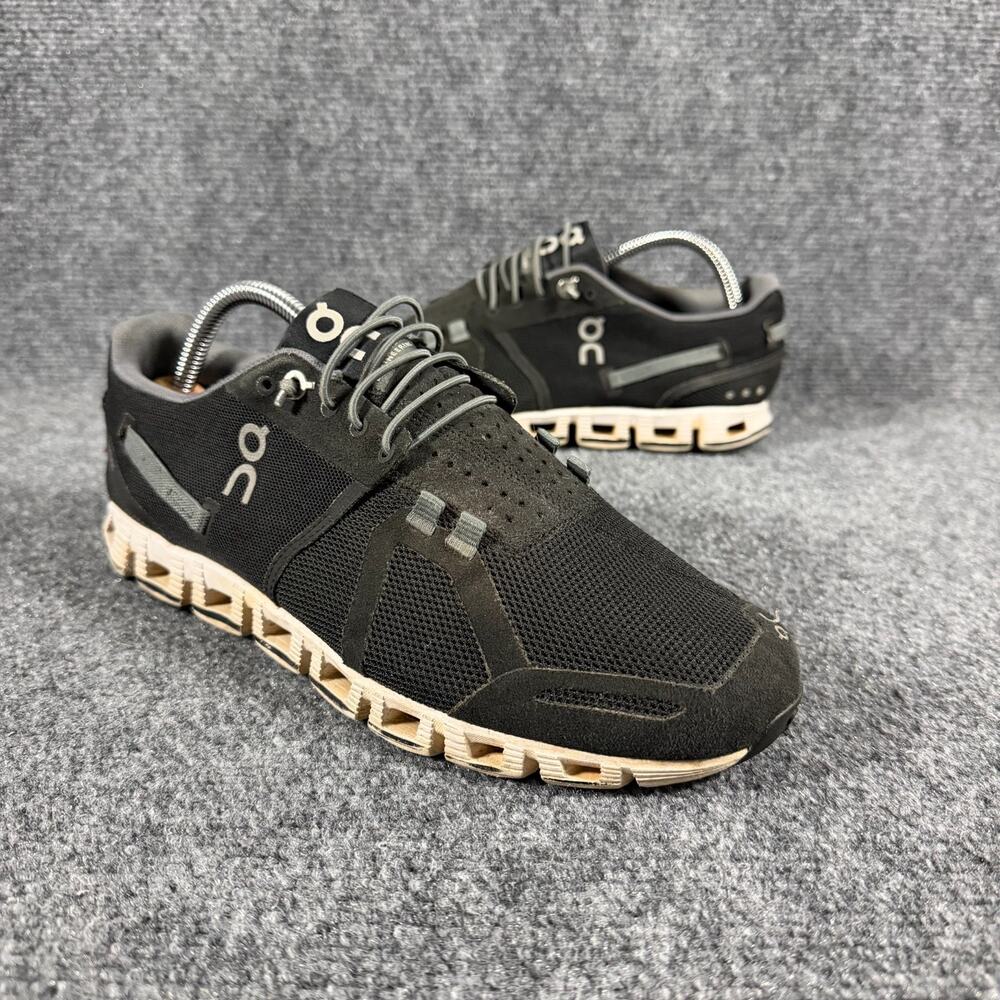 On Cloud Running Shoes Womens 9.5 UK 7.5 EU 41 Black Swiss Engineering Sneakers